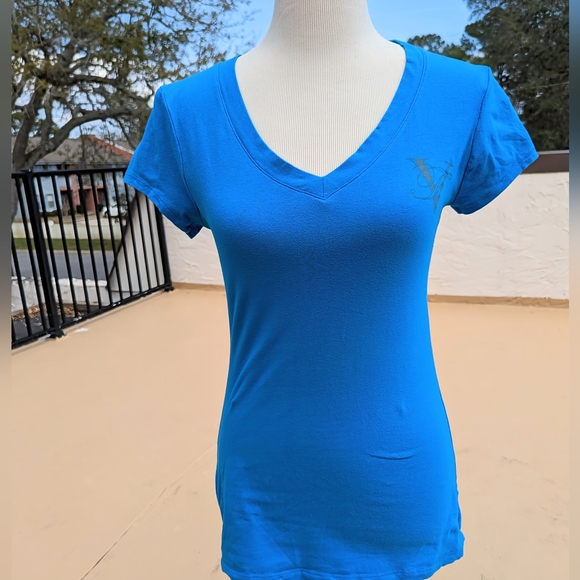 💙 Look Better Naked 💙 V-Neck Sexy Pole Dance Fitness Tee - Picture 5 of 14